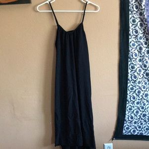 Black summer dress